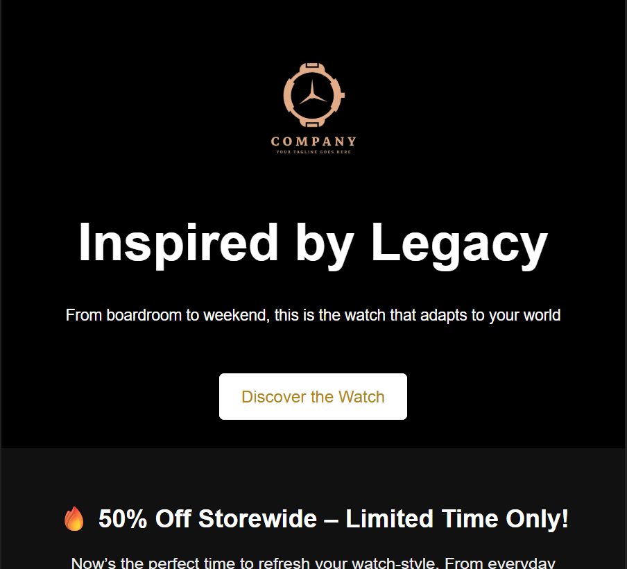 Promotional Template